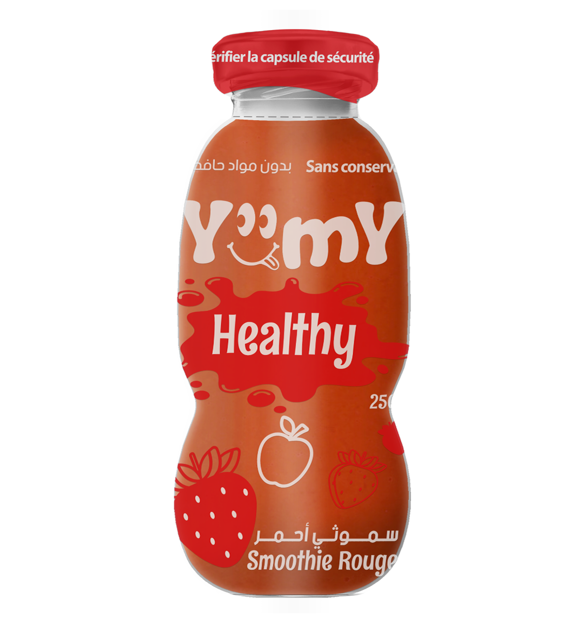 Smoothie Rouge sans conservateur