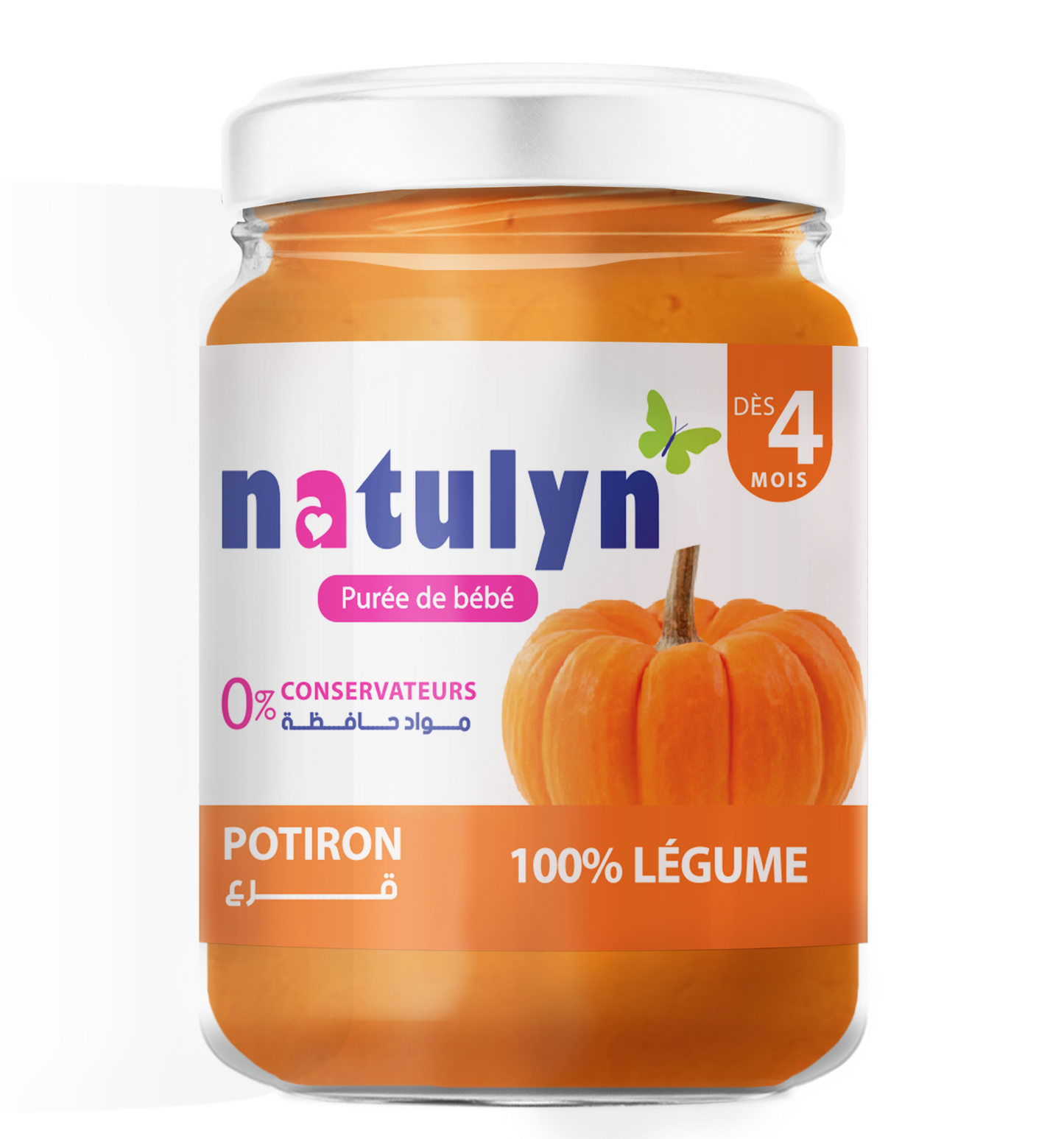 Purée de bébé potiron