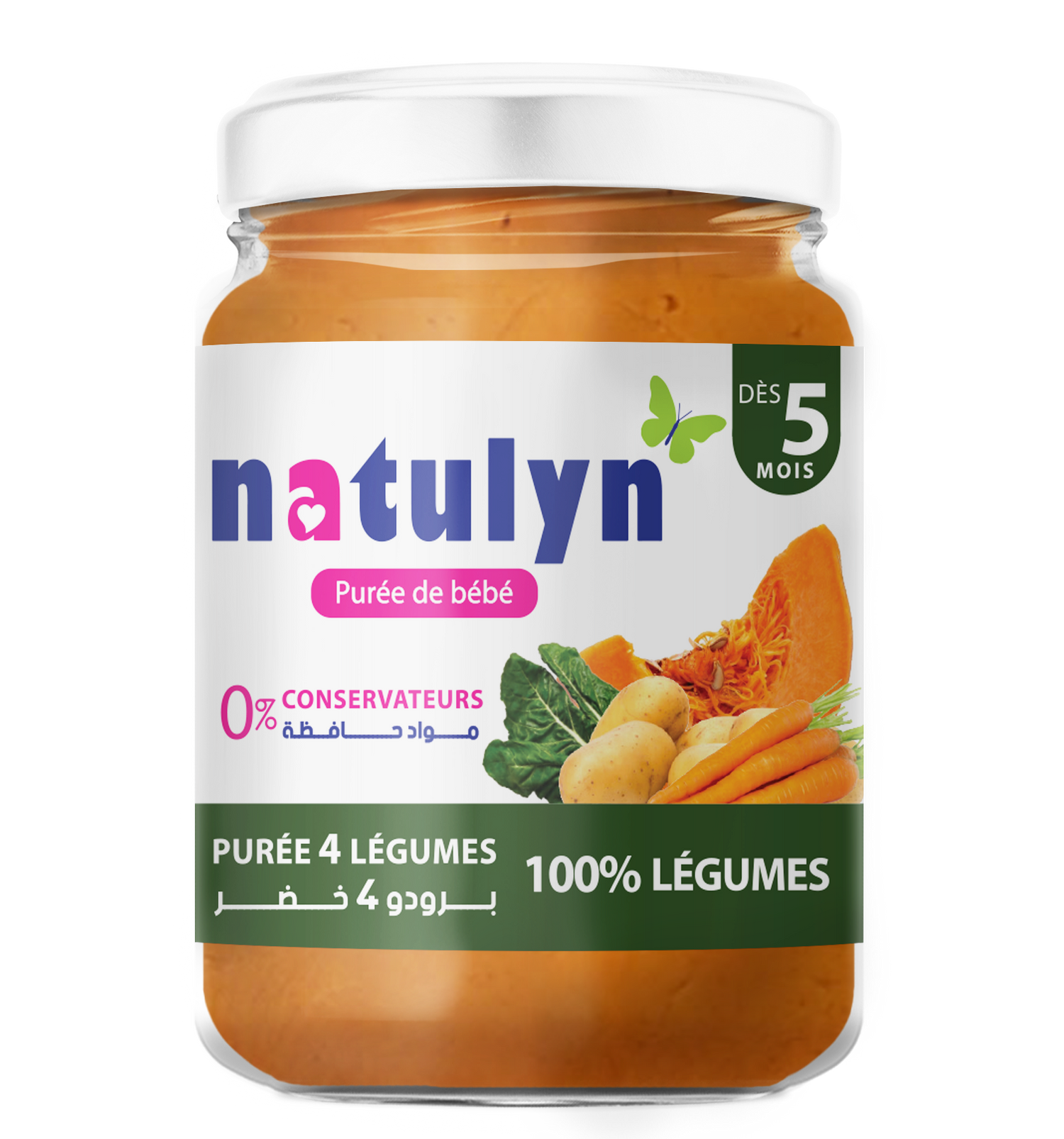 A partir de 5 mois +