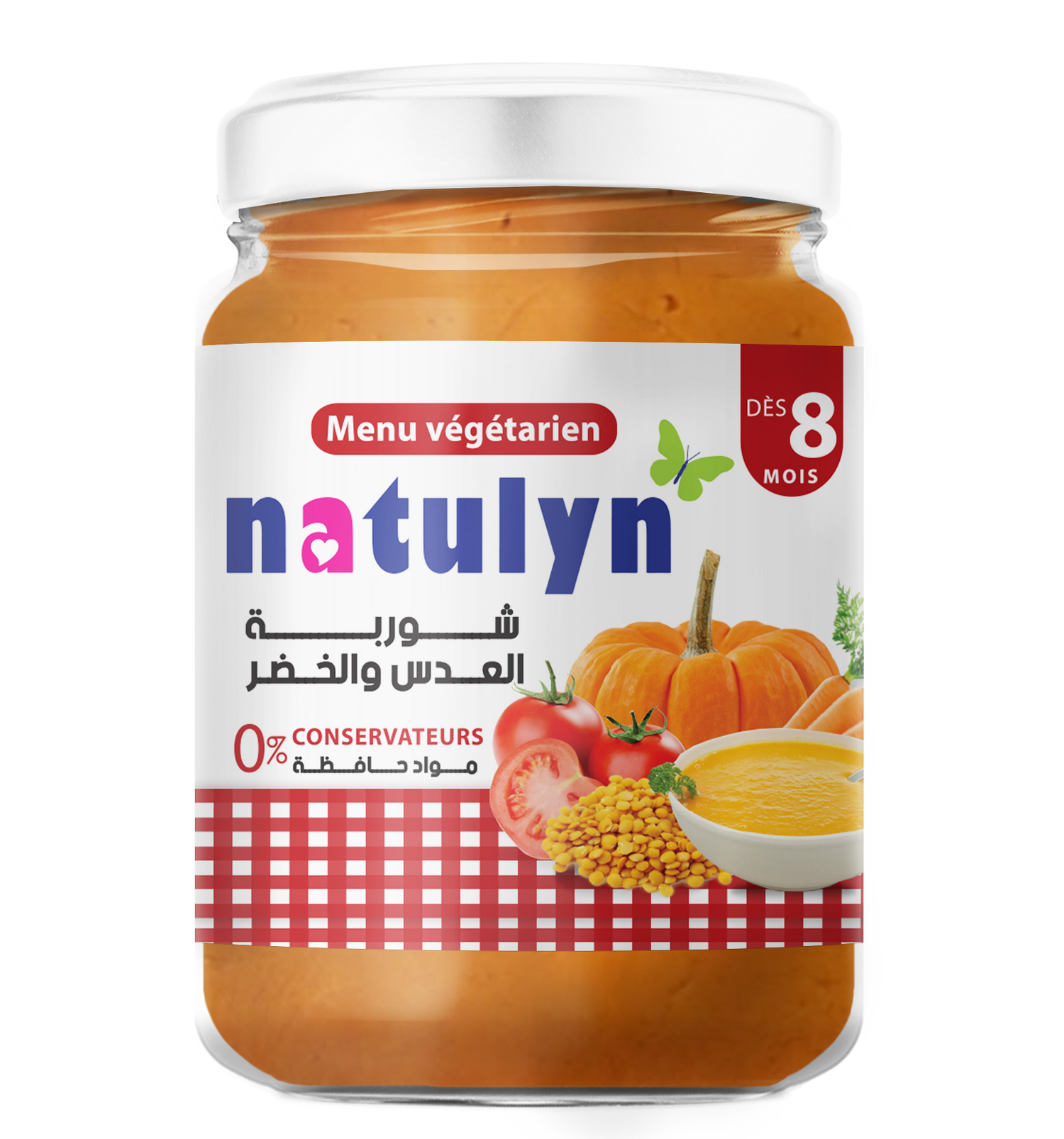 A partir de 8 mois +