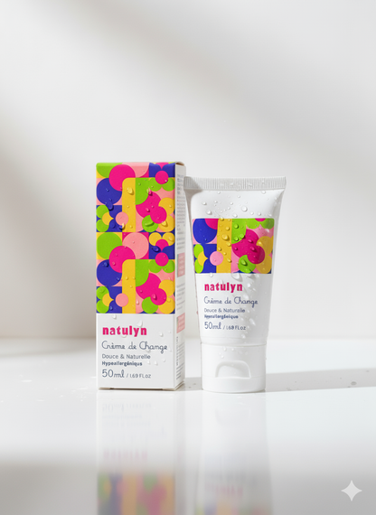 Crème de change au zinc naturelle pour bébé natulyn 50 ml