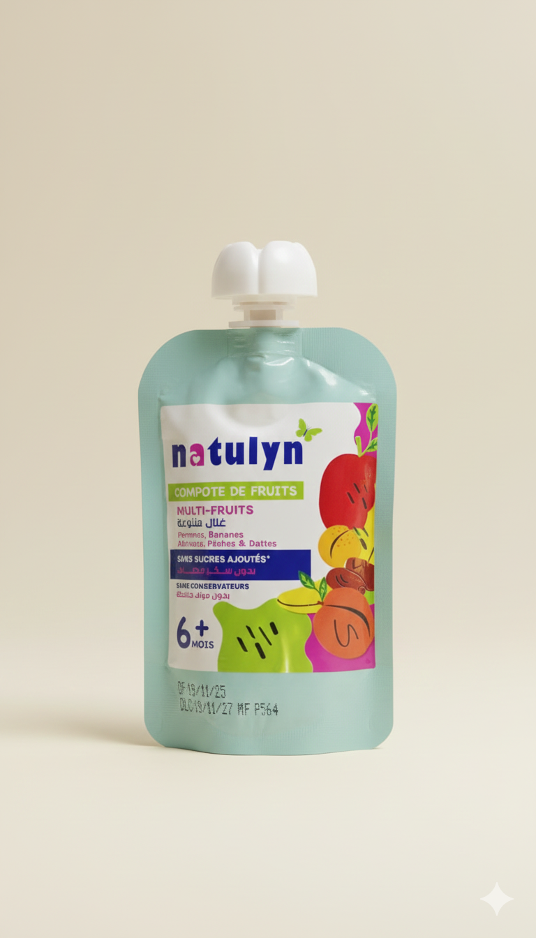 Gourde compote Multifruits