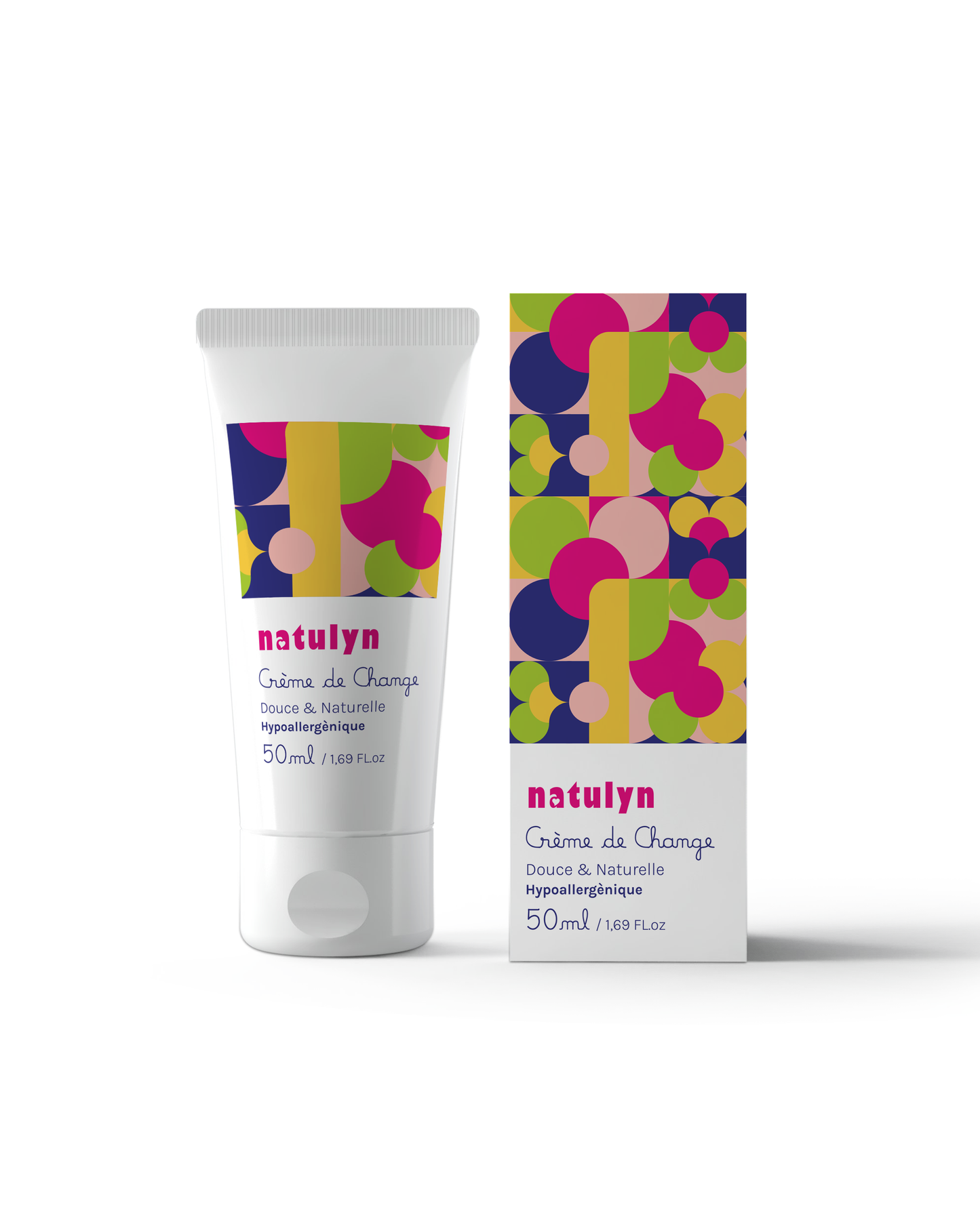 Crème de change au zinc naturelle pour bébé natulyn 50 ml