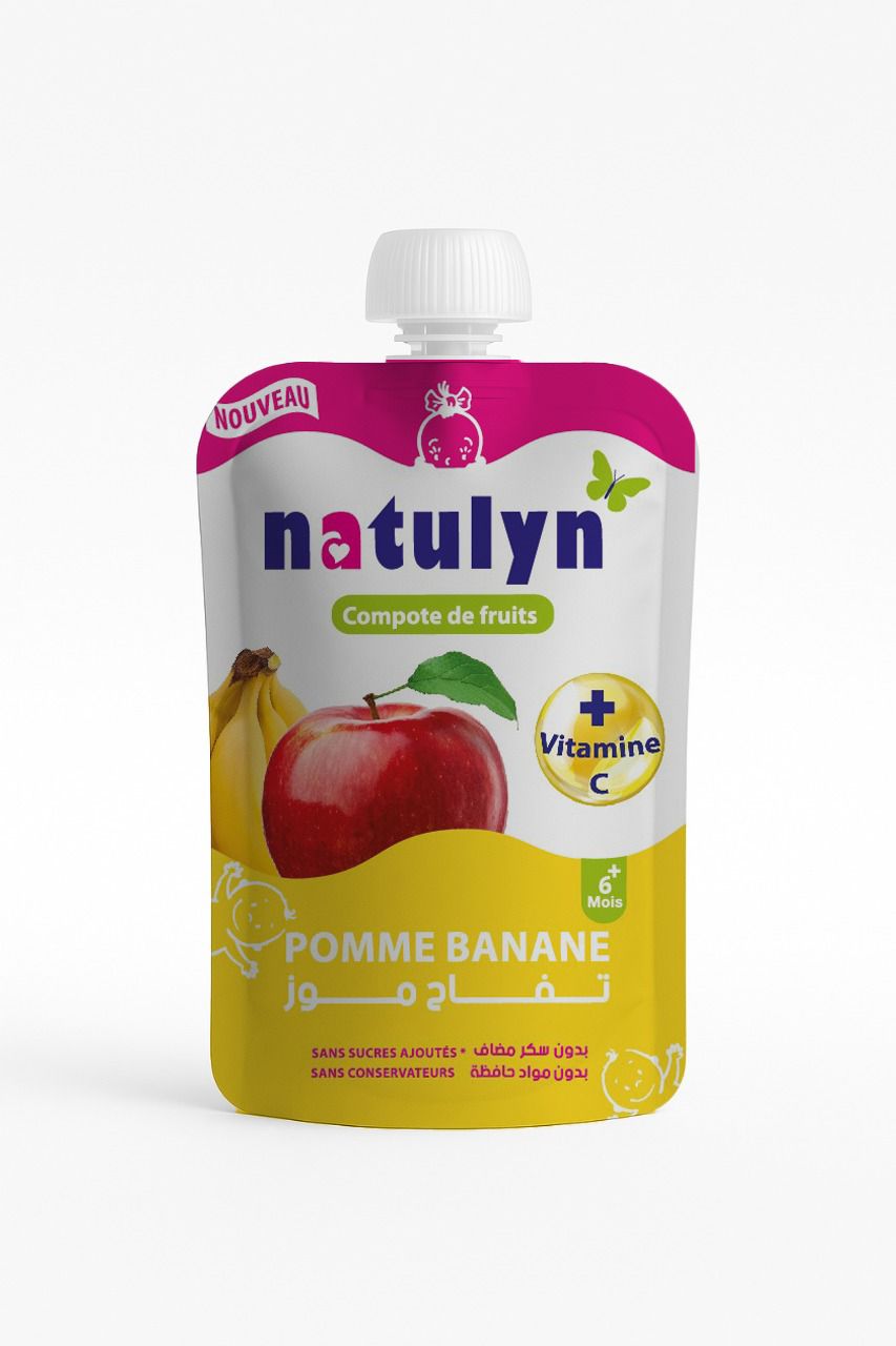 Gourde compote Pomme Banane