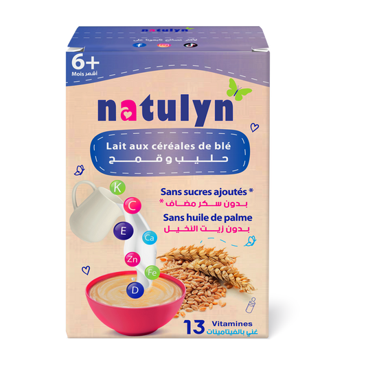 Farine lactée blé et lait, Sans sucre