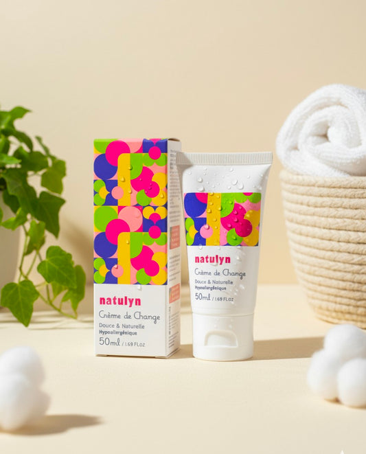 Crème de change au zinc naturelle pour bébé natulyn 50 ml