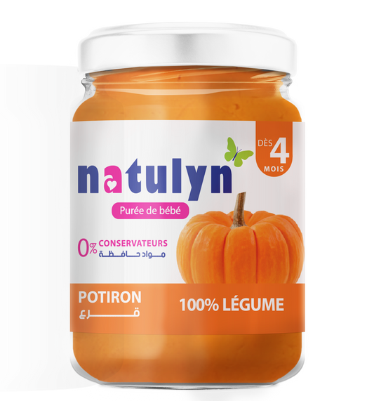 Purée de bébé potiron